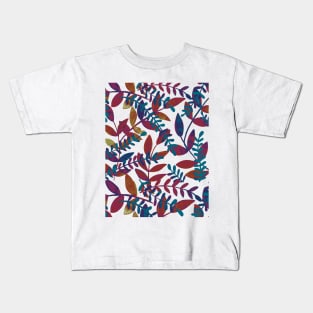 Watercolor branches - multicolor Kids T-Shirt